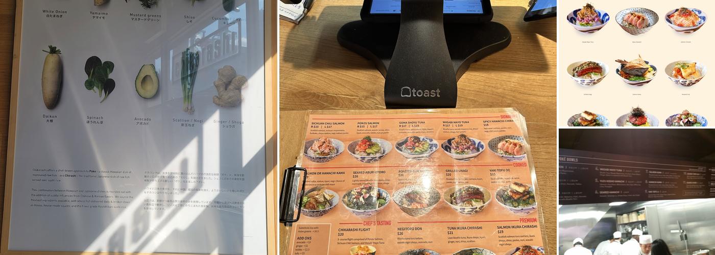 Chikarashi Menu