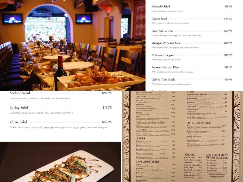 Chinar On The Island Menu