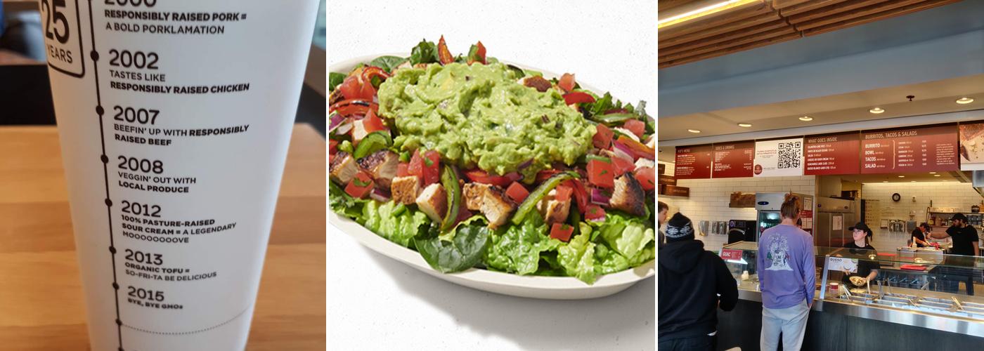 Chipotle Mexican Grill Menu