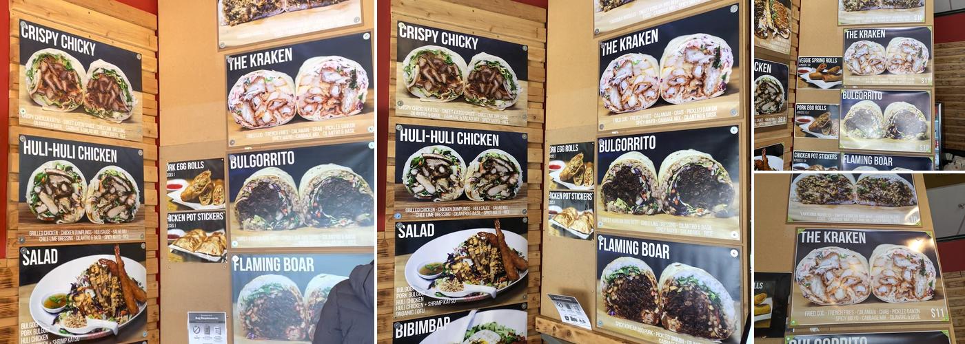 Chops Menu