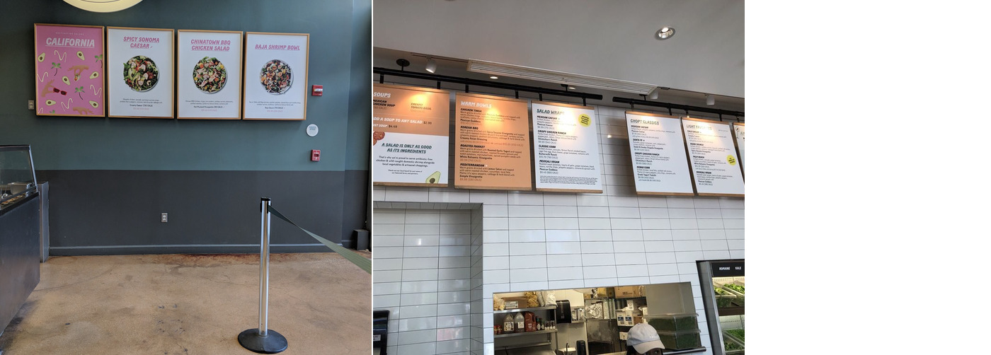 Chopt Creative Salad Co. Menu