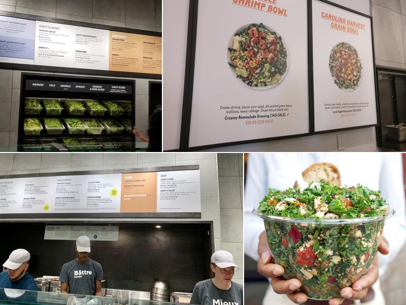 Chopt Creative Salad Co. Menu