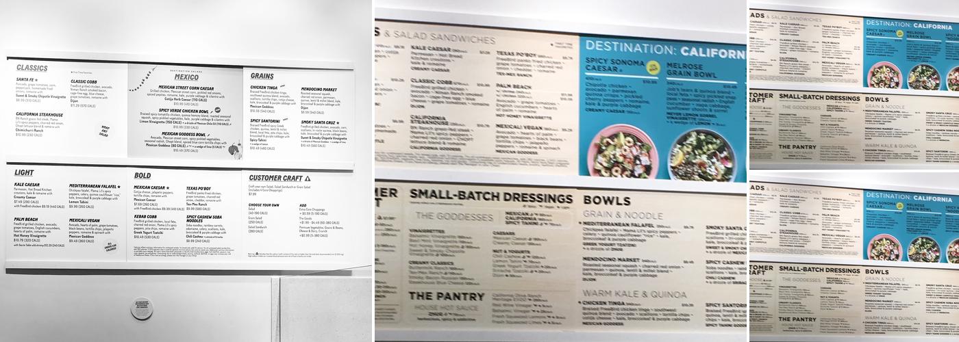 Chopt Creative Salad Co. Menu