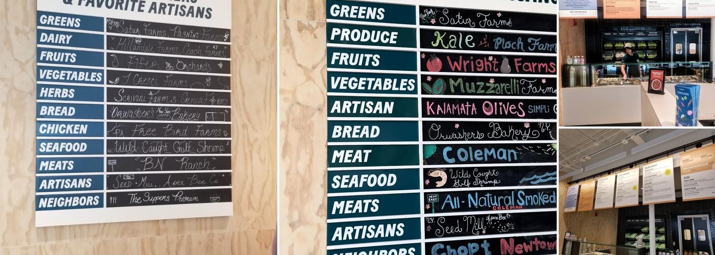 Chopt Creative Salad Co. Menu