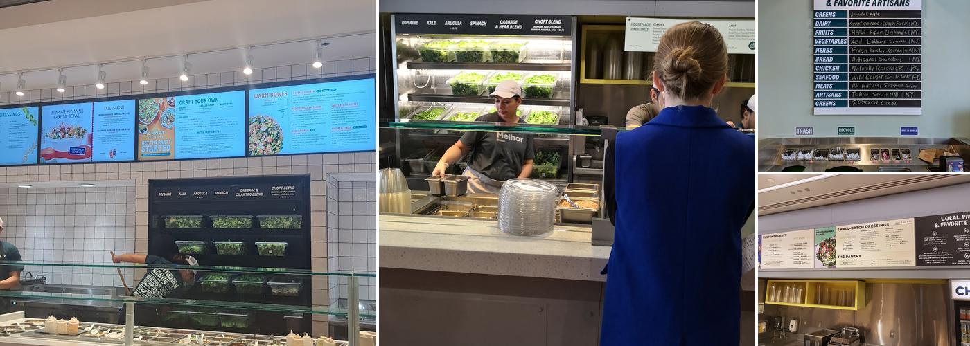 Chopt Creative Salad Co. Menu