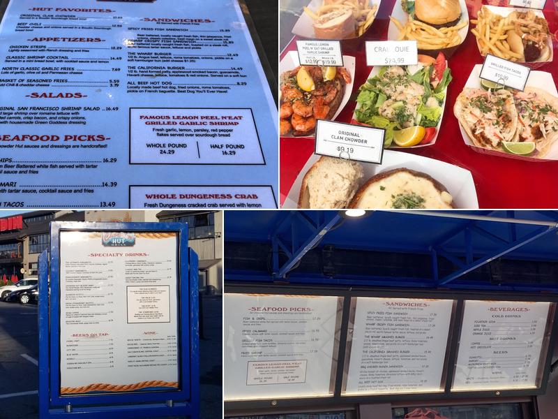 Chowder Hut Menu