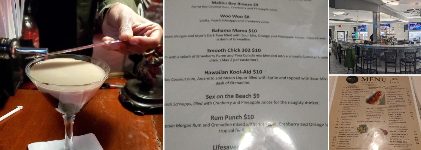 Chuck’s Alibi Menu