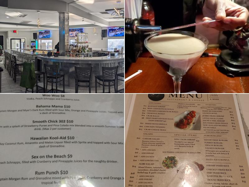 Chuck’s Alibi Menu