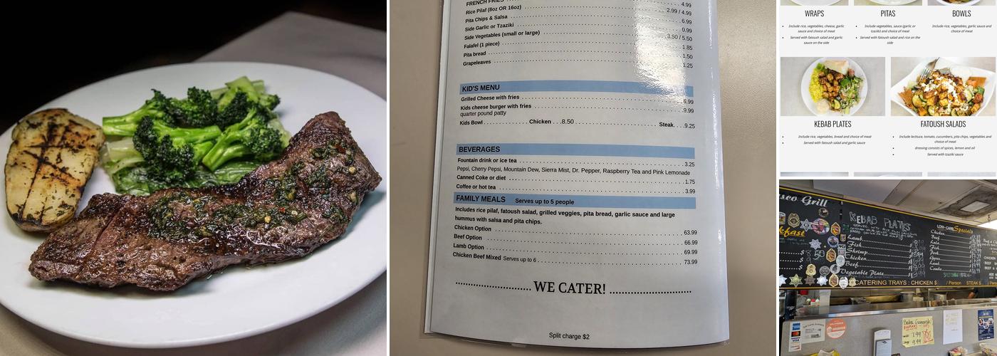 Churrasco Grill Menu