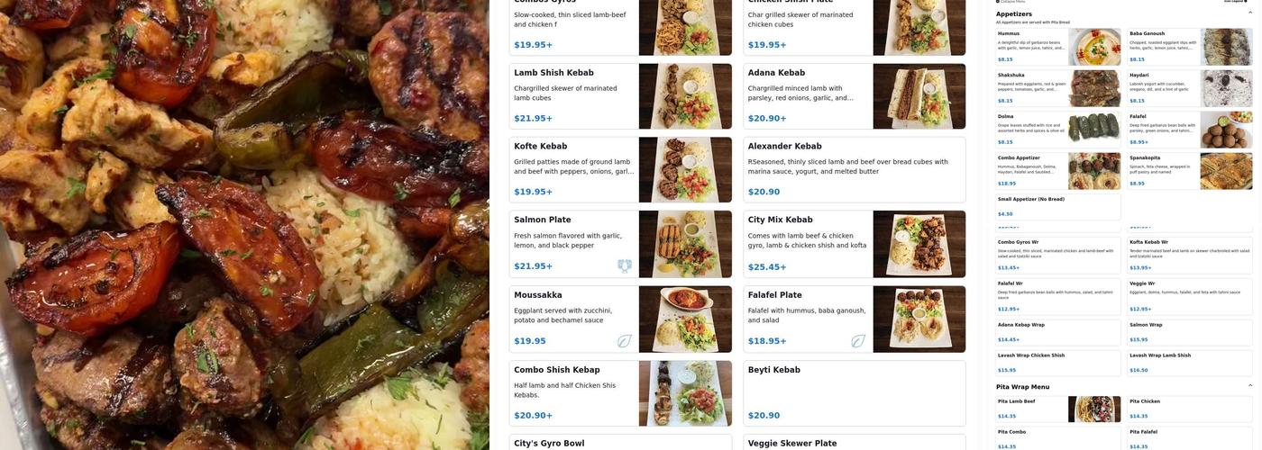 City Kebabs & Gyros Menu