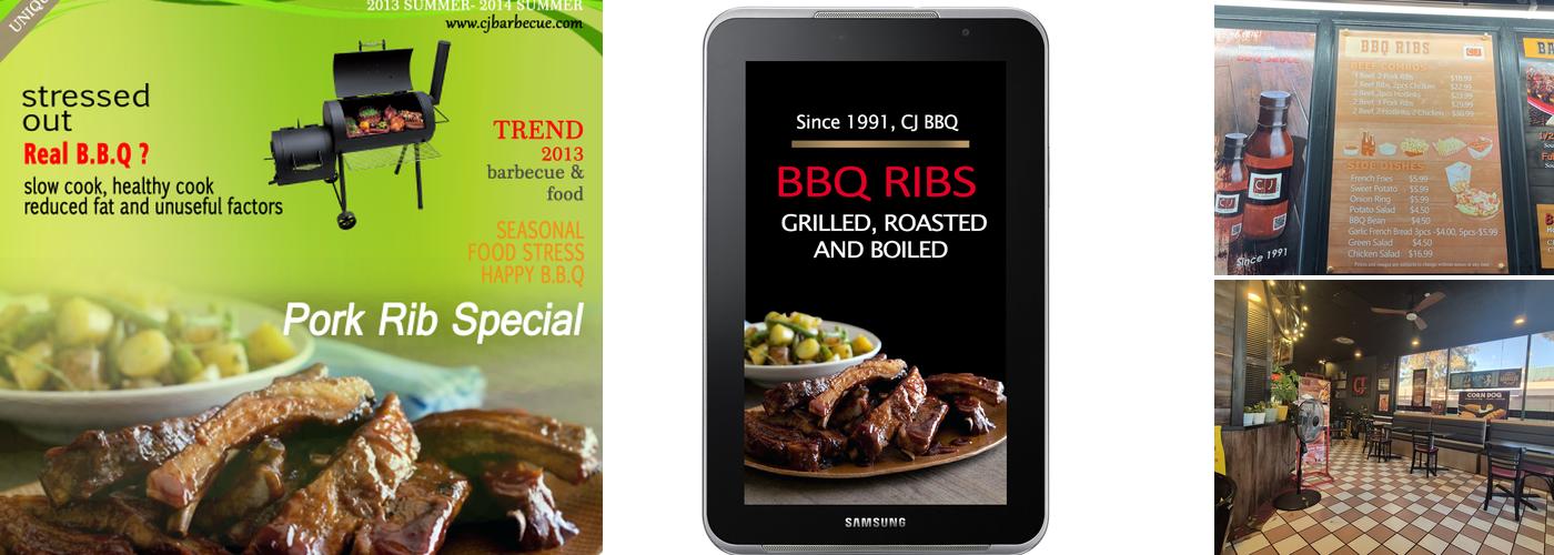 CJ BBQ Menu