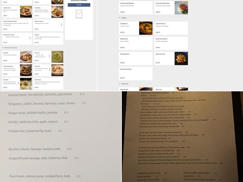 Clay Menu