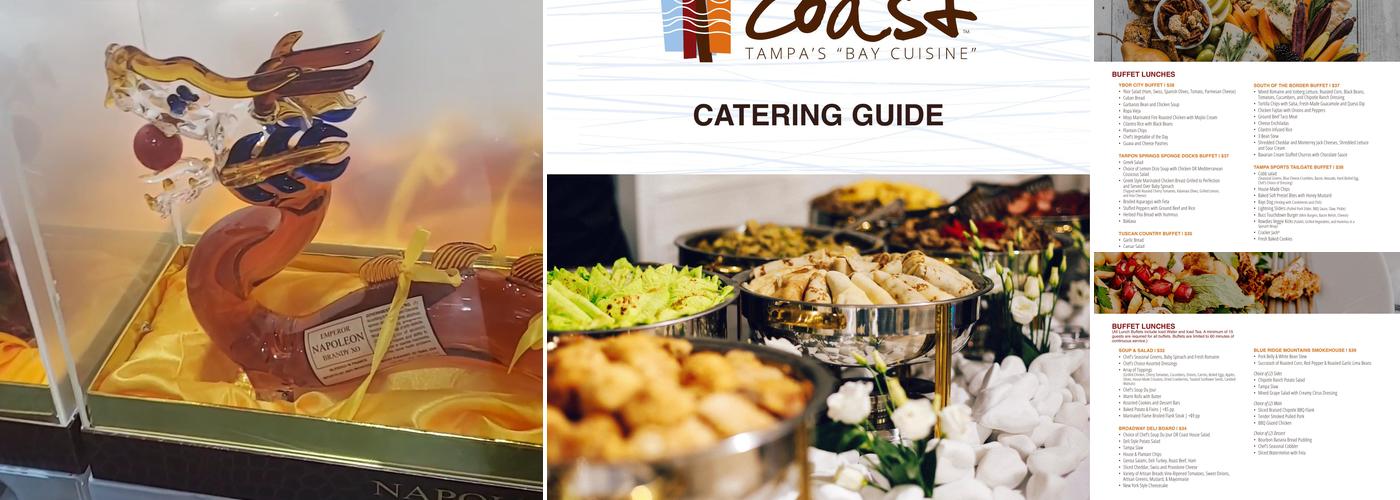 Coast Westshore Menu