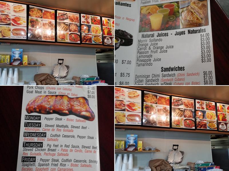 Coconut Menu