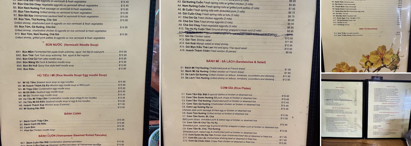Com Mai Menu