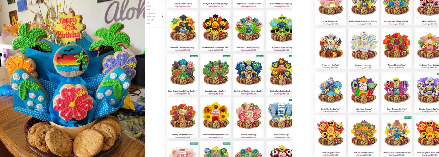 Cookies & Cupcake By Design Menu