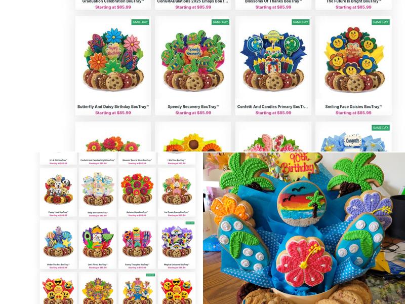 Cookies & Cupcake By Design Menu