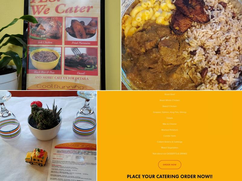 Cool Runnings Cuisine Menu