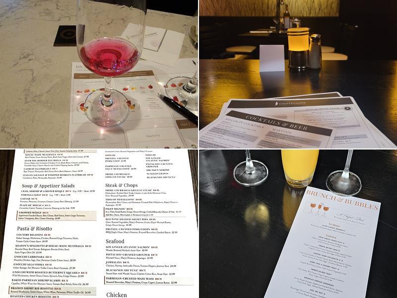 Cooper's Hawk Winery & Restaurant- Indianapolis Menu