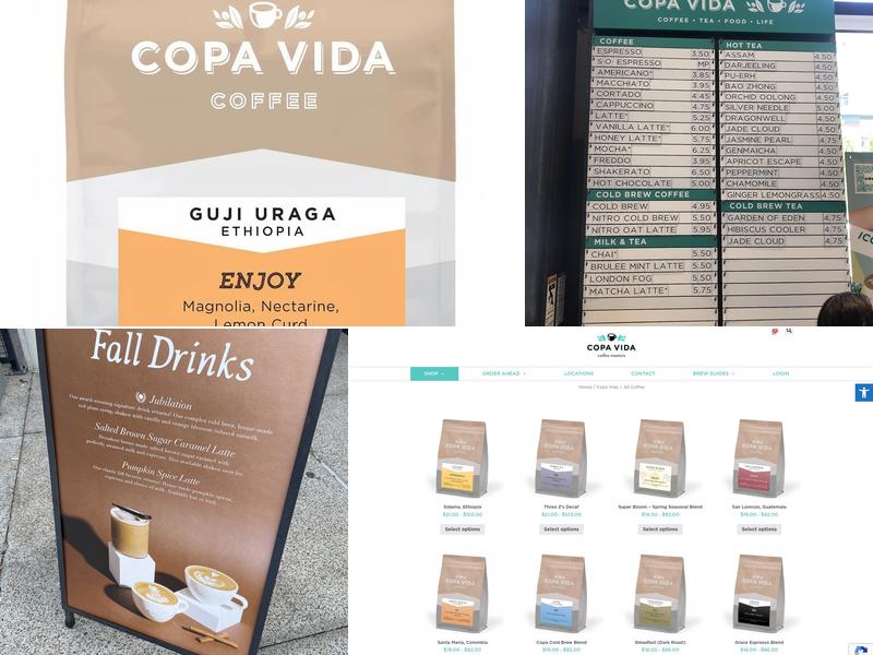 Copa Vida - East Village Menu