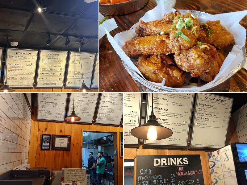 Coreanos Allston Menu