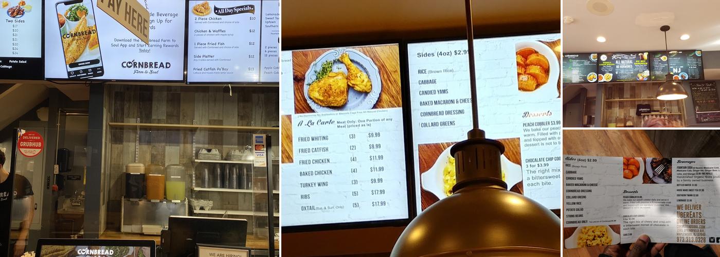 Cornbread Maplewood Menu