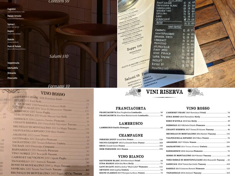 Cotenna Menu