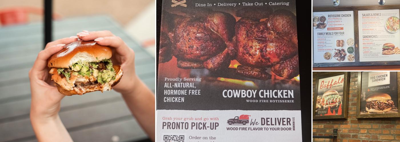 Cowboy Chicken Menu