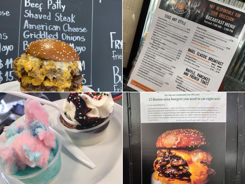 Crazy Good Kitchen Menu