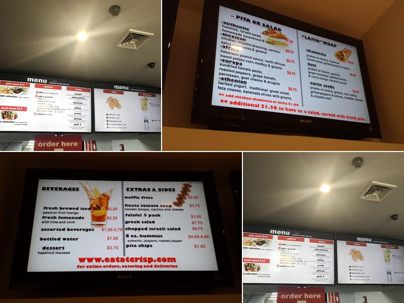 Crisp Menu