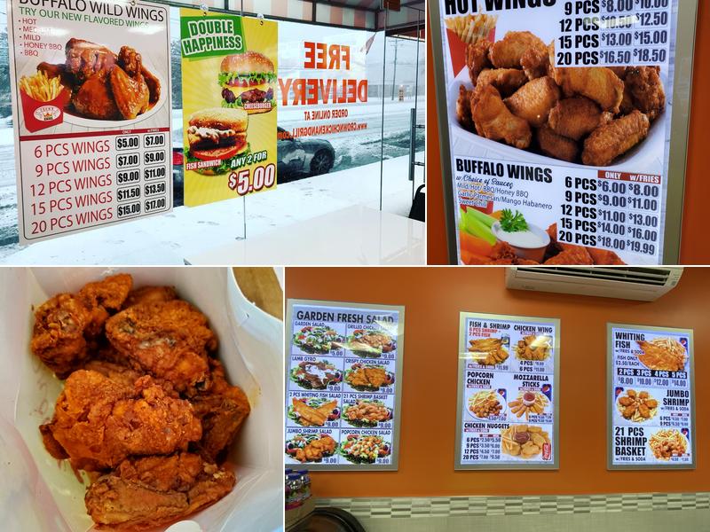 CROWN CHICKEN AND GRILL Menu