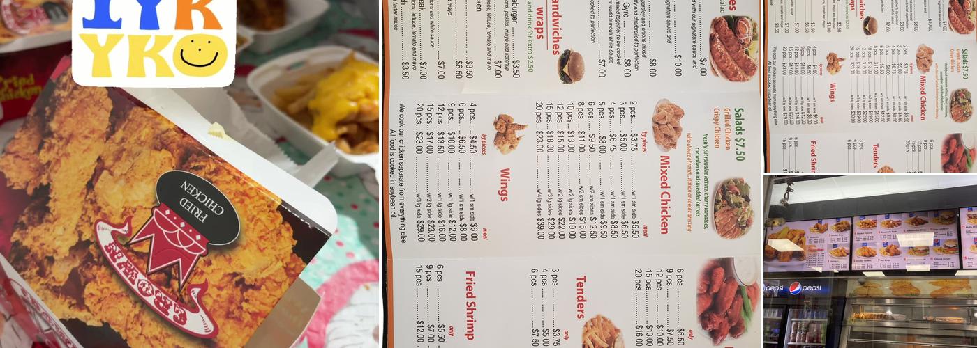 Crown Fried Chicken Menu