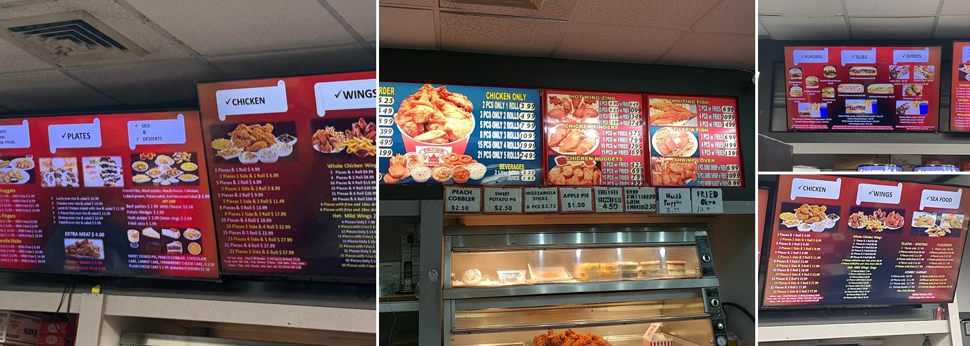 Crown Fried Chicken Menu