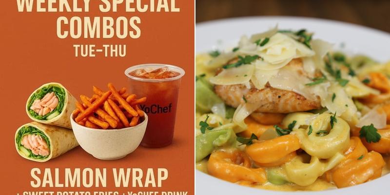 Yo! Chef What's cooking? Menu