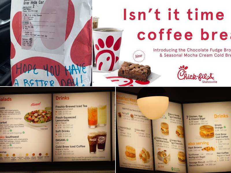 Chick-fil-A Menu