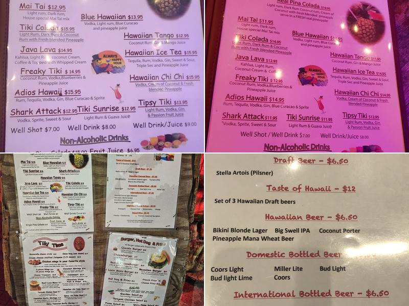 Cuckoo Coconuts Menu