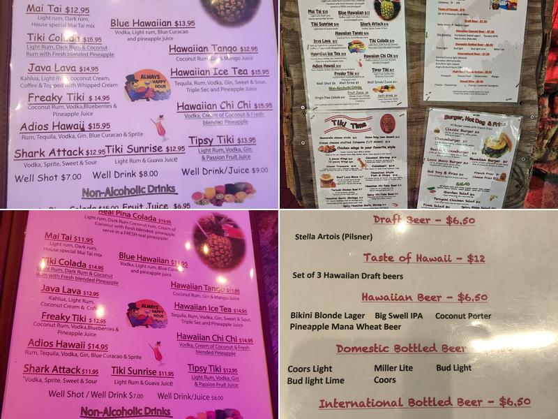Cuckoo Coconuts Menu