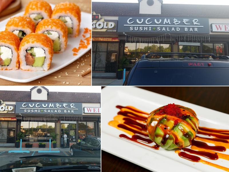 Cucumber Sushi & Salad Bar