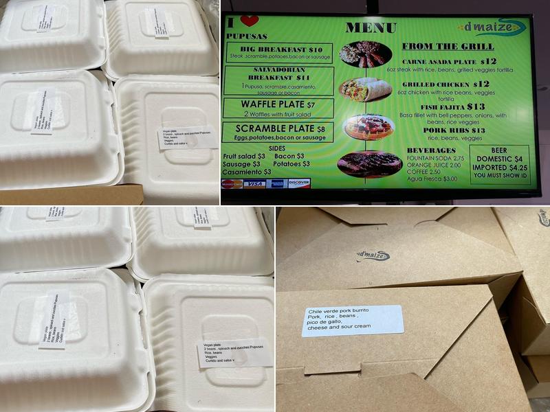 D’Maize Menu