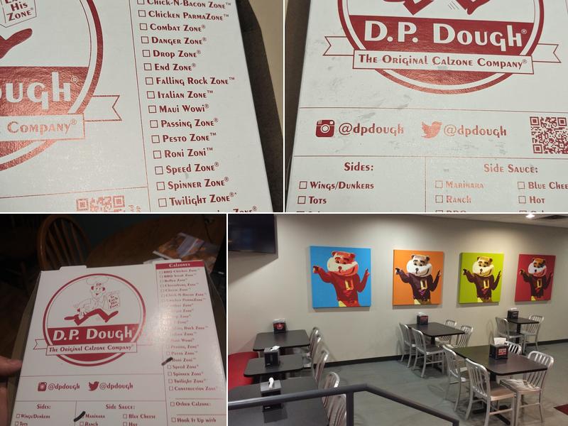 D.P. Dough Menu