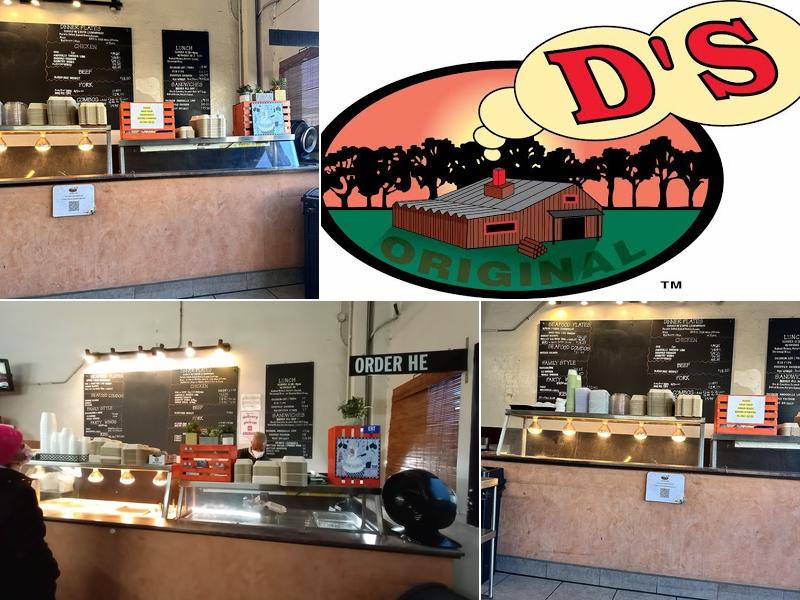 D's Original Take Out Grill Menu