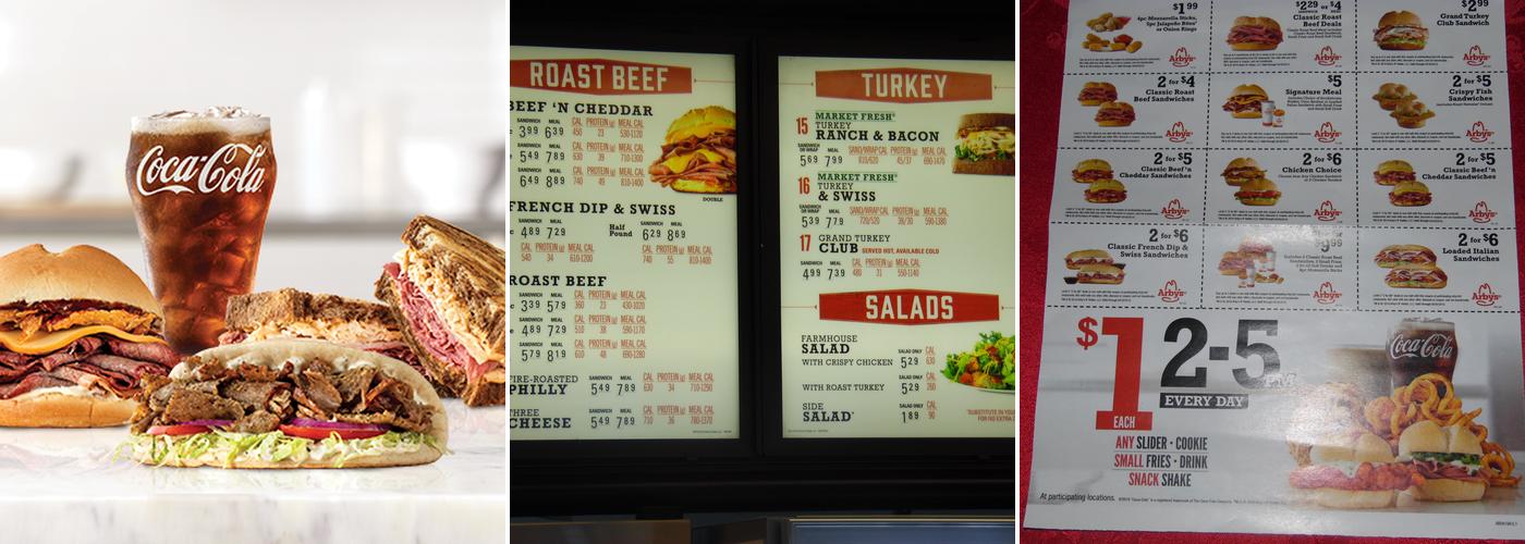 Arby's Menu