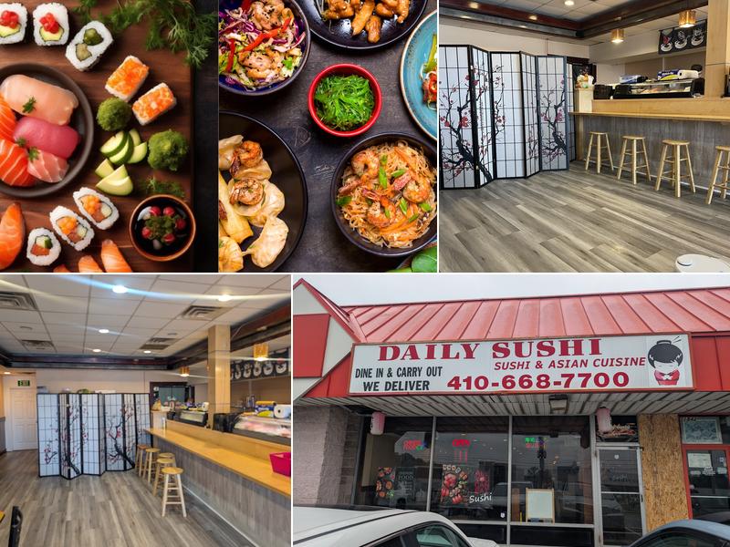 Daily Sushi 1842 E Joppa Rd, Parkville