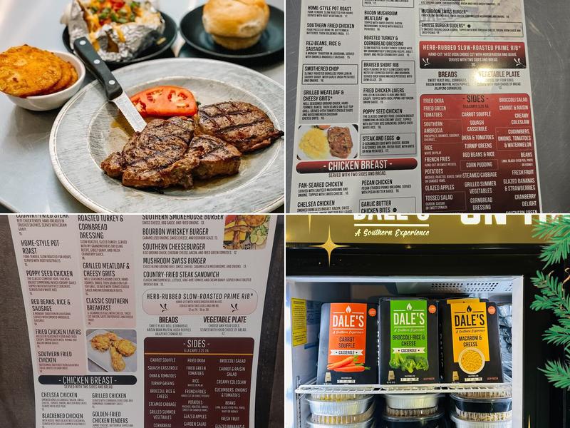 Dale's Southern Grill Menu