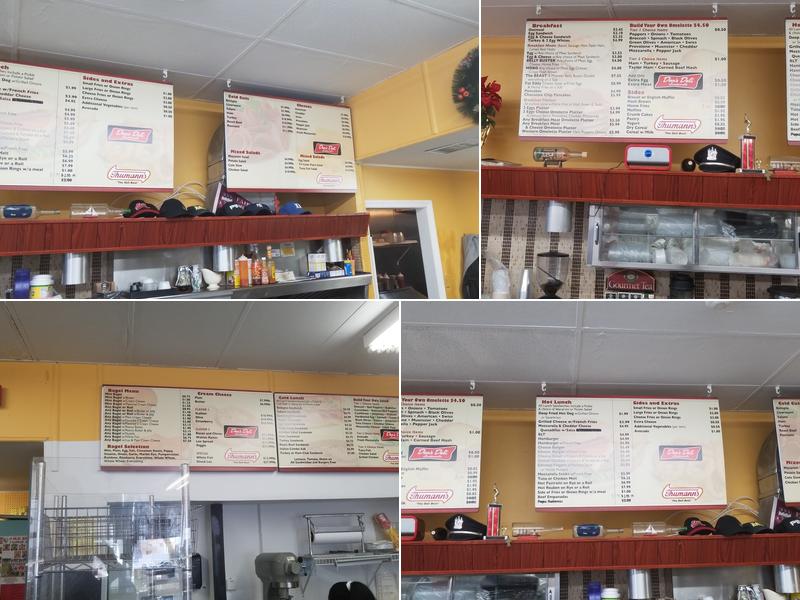 Dan's Deli Luncheonette & Bagels Menu