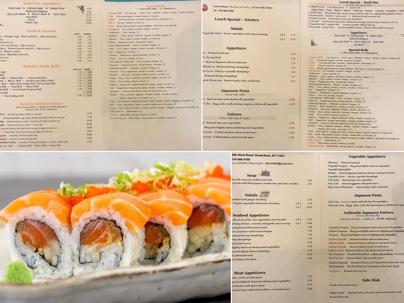 Daruma of Tokyo Menu