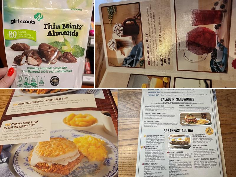 Cracker Barrel Old Country Store Menu