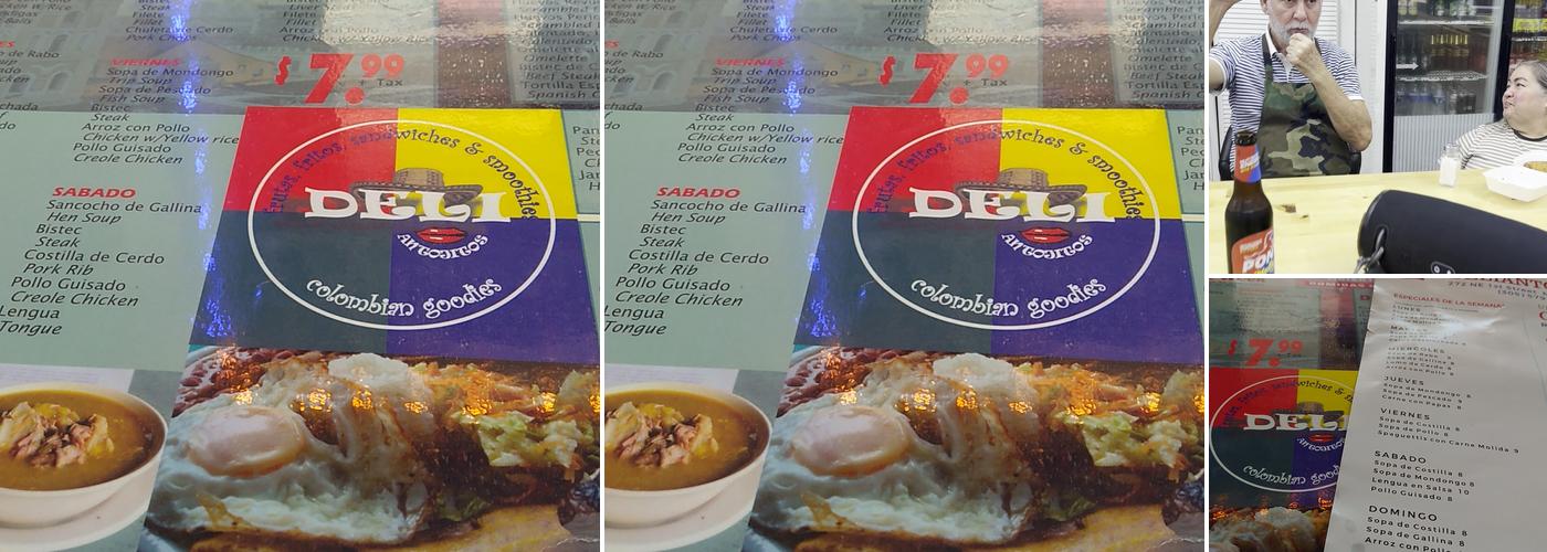 Deli Antojitos Menu