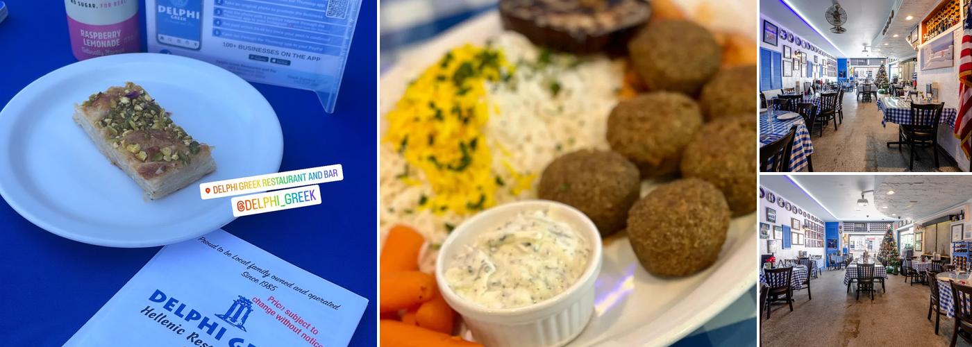 Delphi, Greek Restaurant & Bar an authentic hellenic cuisine