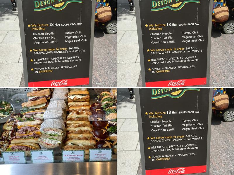 Devon & Blakely Menu